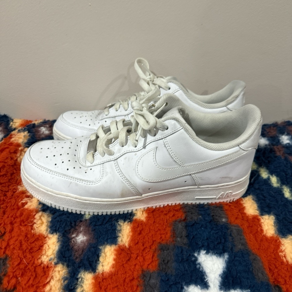 White Air Force 1, they are dirty just need cleaned up only worn a couple times